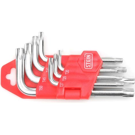 Set chiavi torx senza foro in acciaio corte cr-v 9 pezzi