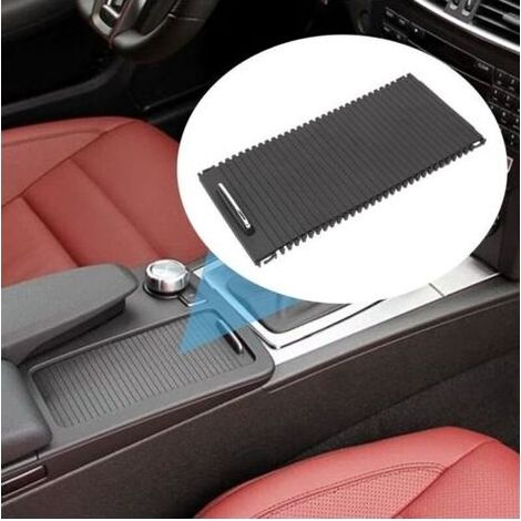 Lntyq Couvercle de Store Enrouleur pour Console Centrale A20468076079051 Store Enrouleur Intérieur de Voiture Rideau de Console Centrale pour Classe A W204 S204 Classe E S212 A207 C220 (1/5)