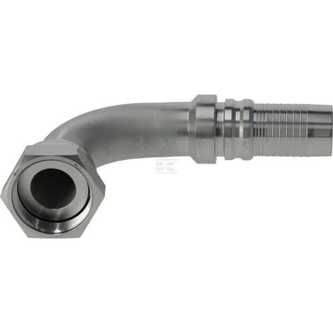 Racor de prensado 4SH-DN32-1.11/16" ORFS a 90掳 ALFAGOMMA DAVH322790G2 (1/2)