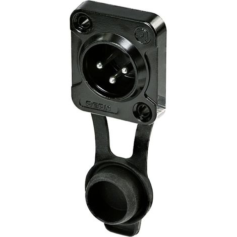 Rean AV RRX3M-Z-001-1 XLR-Steckverbinder Stecker, Einbau Polzahl: 3 1 St.