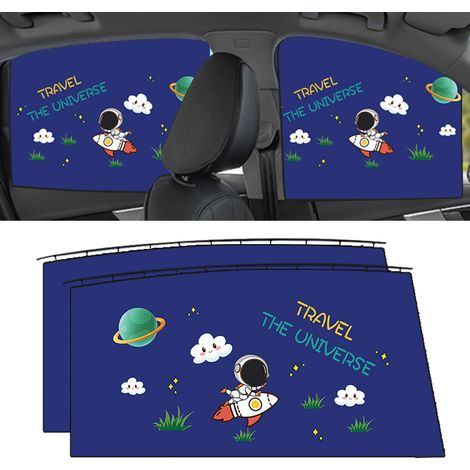 Pare-soleil de voiture, protection solaire, isolation thermique, rideau d'intimité pour vitres latérales, universel pour automobiles 9603A (1/5)