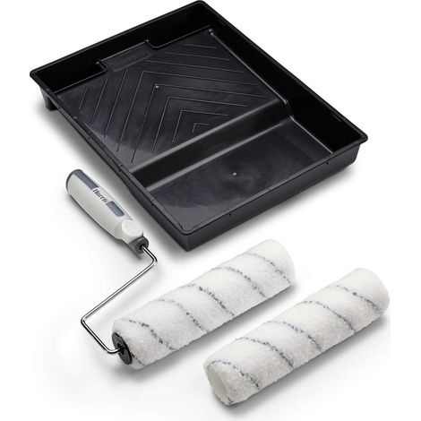 Harris Seriously Good Lot de rouleaux de peinture a poils moyens pour murs et plafonds 22,9 cm (1/5)