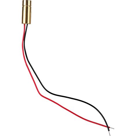 Ortviai Module Laser Rouge 650 nm, 5 mW, Ligne Continue, Alimentation 2,8–5 V CC, pour Alignement Précis