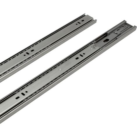 TolleTour Glissières de tiroirs 45mm Glissières télescopiques à extension totale 400mm 10 pièces
