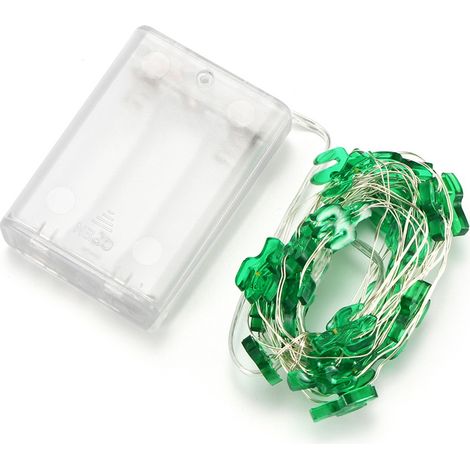 Guirlande lumineuse LED pour chambre à coucher, pelouse, paysage, jardin, maison, décoration de vacances (cactus), 2 m, 20 lumières (1/4)