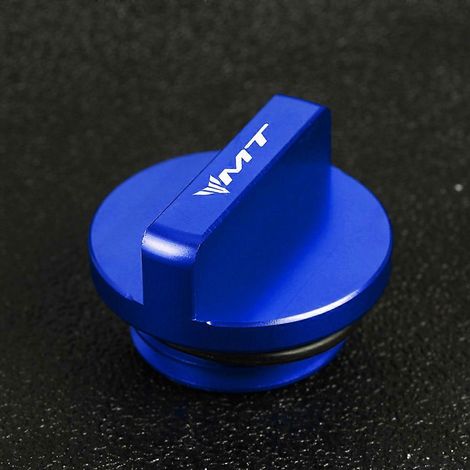 PARA YAMAHA MT-10 mt10 SP MT 10 2016- 2023 2022 2021 2020 2019 2018 M273.0 Tapa del tapón de llenado de aceite del motor de la motocicleta con tornillo (azul) (1/5)