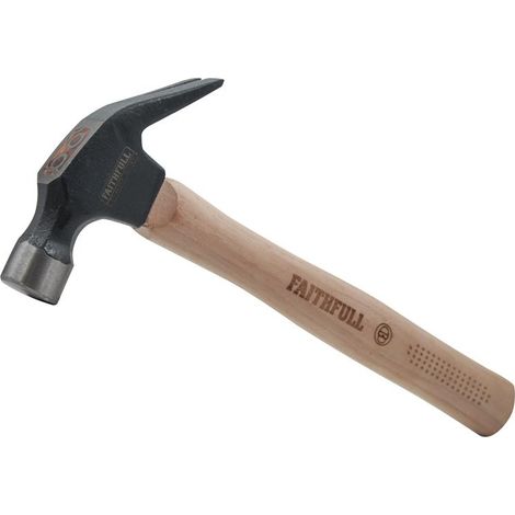 Faithfull FSC Hickory Claw Hammer 567g (20oz) FAICAH20FSC