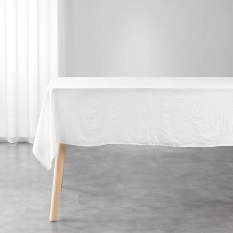 Nappe Microfibre "Suzy" 140x240cm Blanc (1/3)