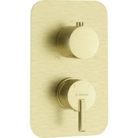 Deante Silia Außenelement gebürstetes Gold 19 cm
