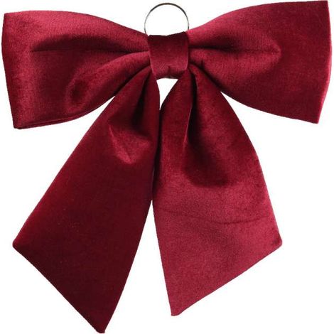 Fiocco rosso decorativo Natalizio