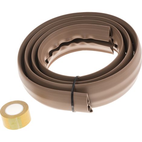 Rs Pro – Gaine de câble PVC marron 1.83m – Diamètre interne 14.8mm – Largeur 50.8mm – Protection et organisation câbles