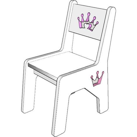 Silla Crown Premium - Color de decoración a elegir (1/5)