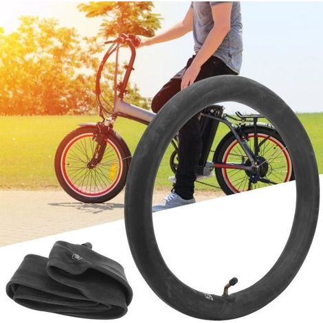 SEC Chambre à Air 16x2.125 avec Valve Coudée Chambres à Air en Caoutchouc Butyle pour Vélo Électrique SC022 (1/4)