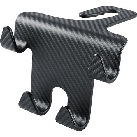 Appui-tête multifonction pour siège arrière : crochet robuste supportant une charge lourde, support de téléphone universel pour intérieur de voiture. (1/4)