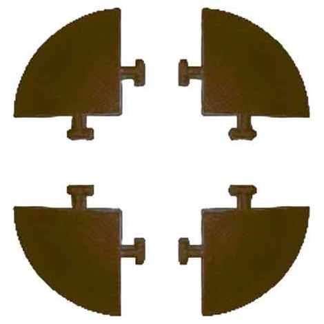 KIT ANGOLARI PER PIASTRELLA 'WOODENLIKE' 54x54 mm - Spess. 25 mm