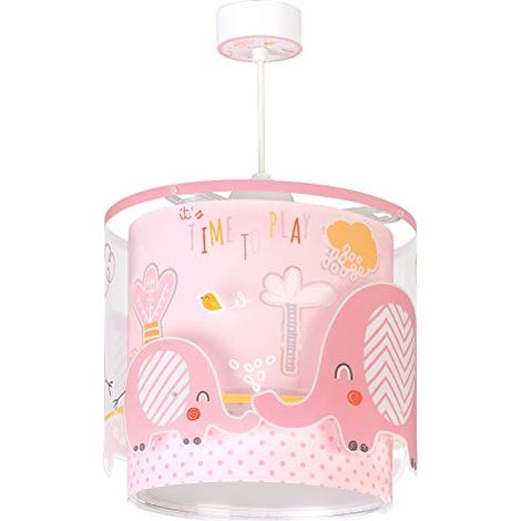 Lampadario sospensione Elefantino Rosa (1/3)