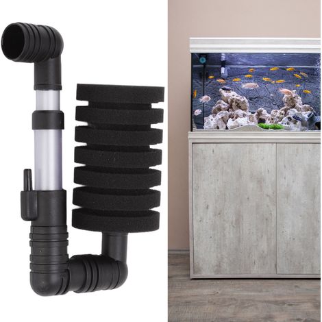 Filtre à Éponge pour Aquarium Pompe à Air Bioéponge Murale pour Élevage de Bactéries Nettoyage de l'Eau - AUTRES (1/5)