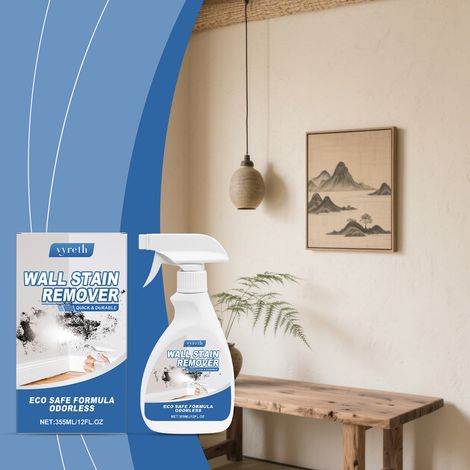 Wandreiniger für den Hausgebrauch, entfernt Schimmel und Flecken von weißen Wänden und Fliesenfugen, tägliches Pflegespray – 355 ml -- BIEMMEDUE (1/5)