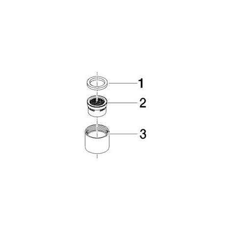 Dornbracht 90230100700-00 Aérateur Pièces de rechange