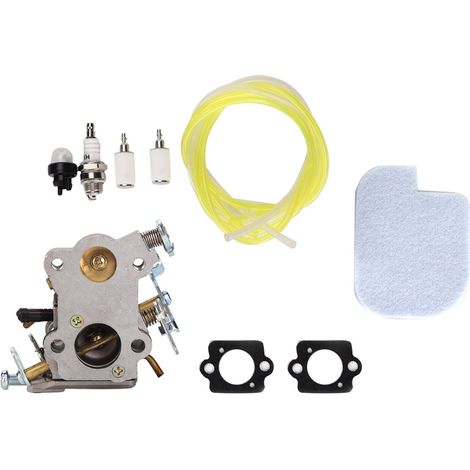 Kit Carburateur, Filtre à Air, Durites pour Tronçonneuse Poulan (545040701, PP4018, P3314, PP3516) (1/5)