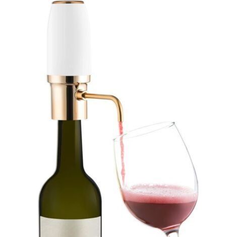 Distributeur d'aérateur de vin électrique Décanteur intelligent électrique, rechargeable avec câble USB (1/5)