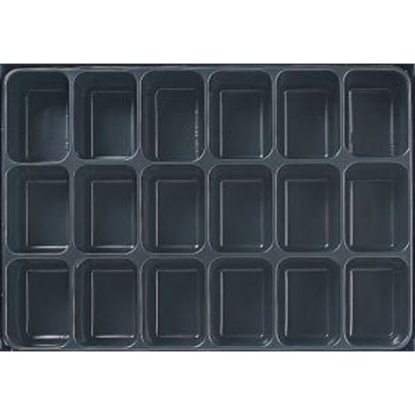 E-NORM Montagekoffer leer,18 Fach E-NORMpro (1/2)
