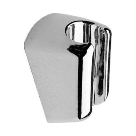 BOSSINI - SUPPORTO DOCCIA GANCIO FISSO PER DUPLEX CROMO IN ABS C04000