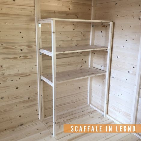 Scaffale per casetta (1/2)