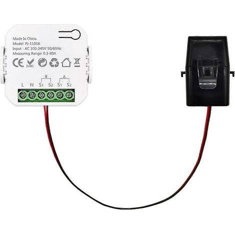 Compteur d'énergie intelligent Tuya WIFI compatible avec une application de contrôle (1/5)