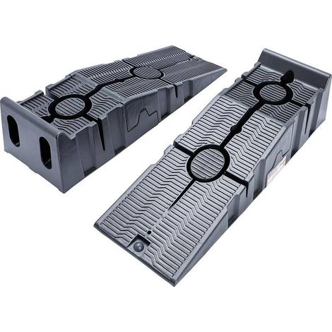 Jeu de Rampes d Accès Extra Hautes - 2 pcs - Robustes et Faciles à Utiliser - D-Work (1/5)