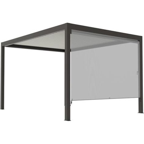 Store Non Guidé Gris 3m Pour Pergola S et SV ORIAL Bioclimatique Made in France (1/4)