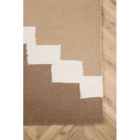 Aston tapis 300x202cm marron.