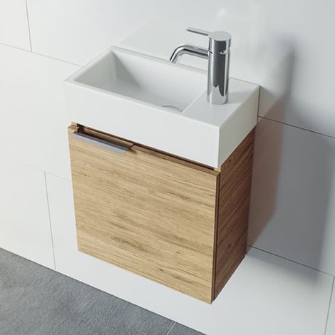 Riho Spring RISE Waschtisch mit Unterschrank für Gäste WC, 1 Tür, 40 cm, Becken links (1/5)