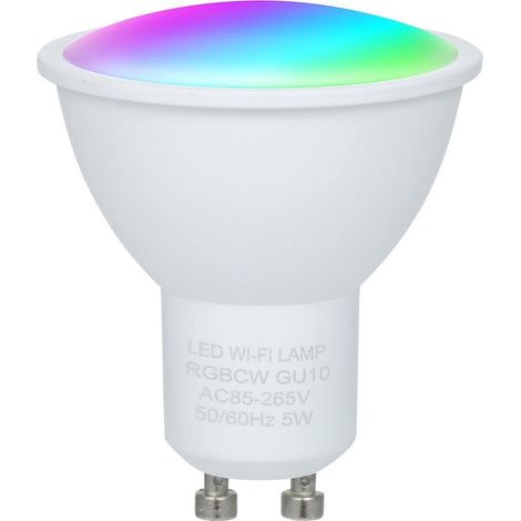 5W ZigBee Smart Bulb Dual Mode White & RGB 16 Million Colors GU10 Smart Lamp APP Remote Control Voic (1/5)