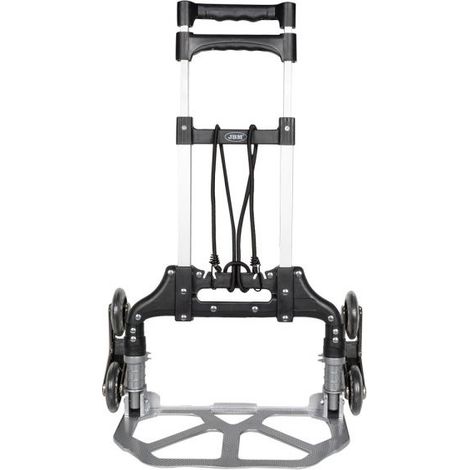 JBM 54309 Carrello per spesa saliscale 3 ruote carrello pieghevole portata 75Kg (1/5)