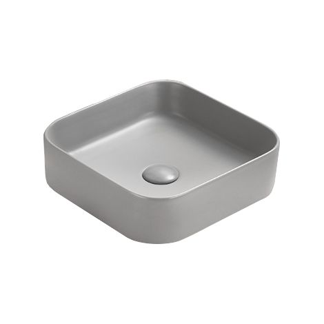 Mexen Vena lavandino da appoggio 37 x 37 cm, grigio chiaro opaco - 22193761 (1/2)