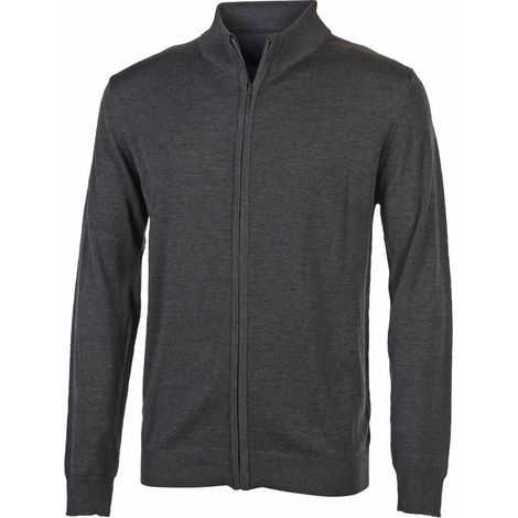 Maglia da lavoro con zip centrale Penduick Full Zip Jumper Grigio XXL