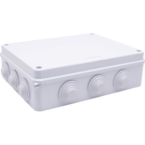 TRU COMPONENTS TC-RA 255x200x80 TC-10239064 Installations-Gehäuse ABS Kunststoff Weiß 1 St. (1/5)