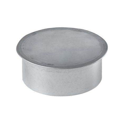 STIEBEL ELTRON Enddeckel DN 100, Stahlblech verzinkt, 159310