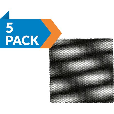 Trend AB/QTR/150M 115mm x 115mm 150G Mesh 1/4 Sanding Sheet 5pk