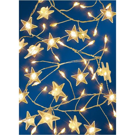 TrendLine Lichterkette Kunststoff 1,2 m L transparent Lichterkette