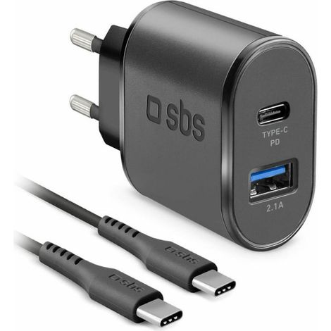SBS Travel Charge Kit 12/24V 18W ultra fast c
