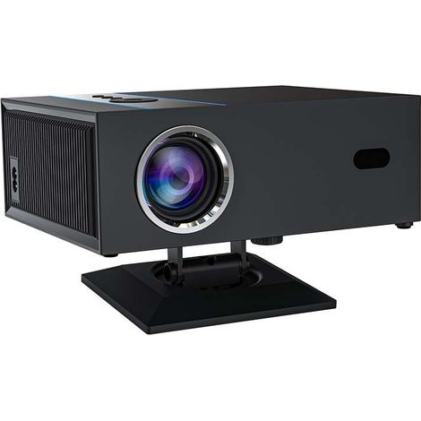 Filiyano – Projecteur 4 K HD X6 Noir, prise UE - Android 13, 320 lumens ANSI, 1080p, mise au point automatique/électronique, duplication d'écran sans (1/5)