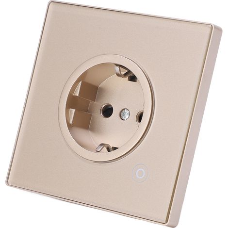 Intelligente Steckdose mit Fernbedienung und Zeitschaltuhr, 16 A, EU-Stecker, 95–245 V, für Zuhause und Büro, WLAN (1/5)