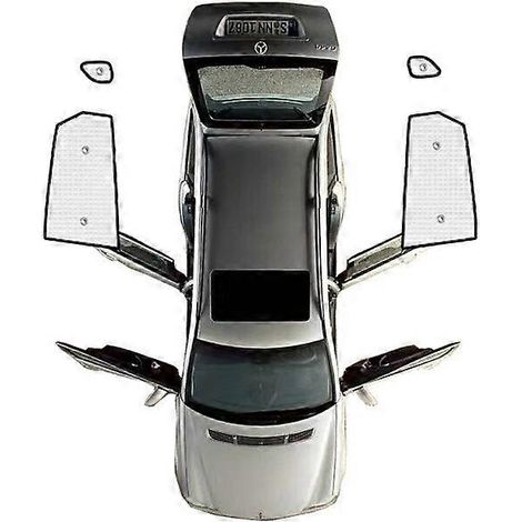 Pare-soleil latéraux pour Kia Optima K5 JF (2016-2020) : protection solaire anti-UV pour pare-brise et vitres arrière. (1/5)