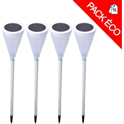 Pack de 4 balises lumineuses Solaires CREAMY W73 Lumisky® (1/4)