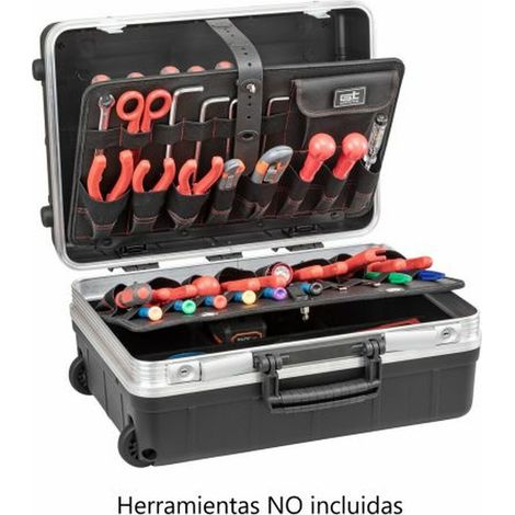 Valigia portautensili GT LINE con ruote e tasche elastiche Revo21 (1/4)