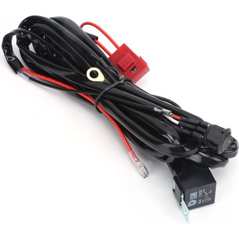 2 m Kabelbaum mit DT-Stecker, wasserdicht, schwarz, für 40A 12V LED-Autoscheinwerfer und -Zusatzscheinwerfer (1/5)