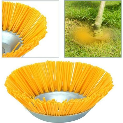 Testina di taglio universale Crezuo in nylon da 200x25,4 mm per attrezzi da giardino.-Crezuo