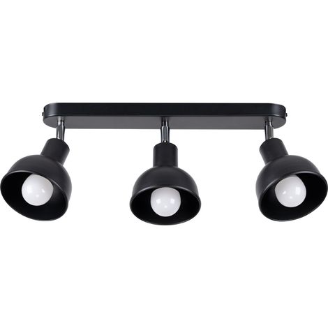OPAL-SPOTLIGHT 3 E27 SCHWARZ LUMILO 13.243.18 (1/5)